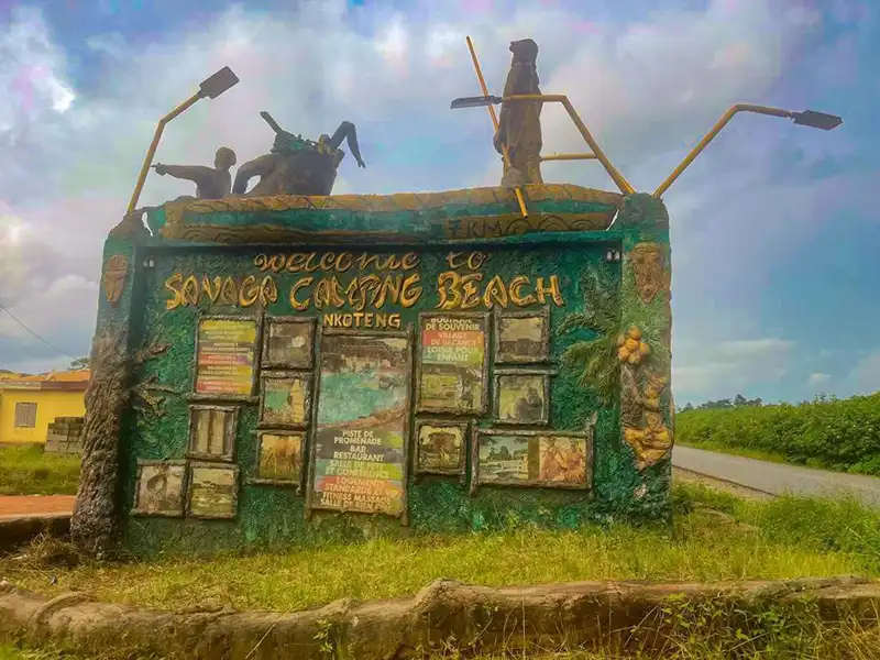 Sanaga camping beach